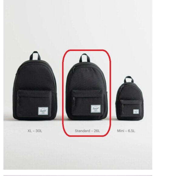 Herschel Supply Company Classic Black Backpack main image 10